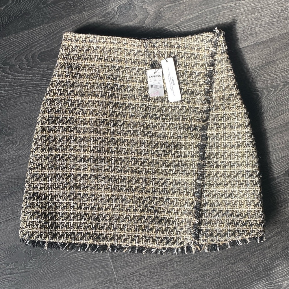 Express Tweed Skirt